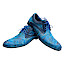 Kristofer 1412 Schnürer royalblau camouflage 62h Damen Schnürschuh Lederschuh leichter Schuh blauer Freizeitschuh modischer Halbschuh außergewöhnliches Design kassedy.de