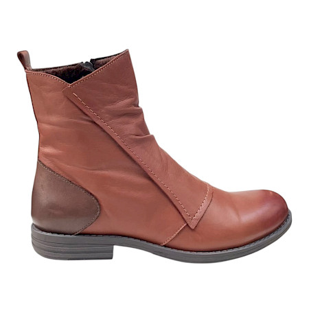 Artiker 59C2604 Damen-Boots in Camel aus echtem, weichem Leder mit gerafftem Schaft, seitlichem Reißverschluss, niedrigem Blockabsatz und komfortabler Weite G – cognacfarbene Leder-Boots bei... Artiker 59C2604 Damen-Boots in Camel aus echtem, weichem Leder mit gerafftem Schaft, seitlichem Reißverschluss, niedrigem Blockabsatz und komfortabler Weite G – cognacfarbene Leder-Boots bei...