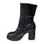 2GO 8237501 Damen-Stiefelette in Schwarz mit markantem Blockabsatz, Plateau, höherem Schaft und seitlichem Reißverschluss – moderne schwarze Damen-Stiefelette bei kassedy.de. 2GO 8237501 Damen-Stiefelette in Schwarz mit markantem Blockabsatz, Plateau, höherem Schaft und seitlichem Reißverschluss – moderne schwarze Damen-Stiefelette bei kassedy.de.