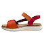 Remonte D3J50-38 Sandale rot gelb orange – farbenfrohe Damen Ledersandale mit austauschbarer Einlegesohle und Klettverschluss | Sommerlich & bequem bei kassedy.de ☀️ Remonte D3J50-38 Sandale rot gelb orange – farbenfrohe Damen Ledersandale mit austauschbarer Einlegesohle und Klettverschluss | Sommerlich & bequem bei kassedy.de ☀️