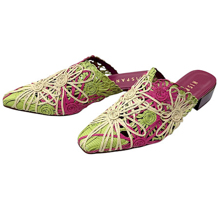 Hispanitas AZUCENA-V2 GARDEN-V26-MULTI YELLOW Pantolette – extravagante Damenpantolette aus Leder mit floralem Design in Gelb Pink Creme | Jetzt entdecken bei kassedy.de ? Hispanitas AZUCENA-V2 GARDEN-V26-MULTI YELLOW Pantolette – extravagante Damenpantolette aus Leder mit floralem Design in Gelb Pink Creme | Jetzt entdecken bei kassedy.de ?