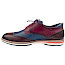 Pikolinos M1T-4191C1 Herren-Schnürschuh in Olmo mit dunkelblauen, bordeauxroten und braunen Lederpartien sowie klassischen Brogue-Verzierungen. Bequemer, leichter Herren-Lederschuh mit herausnehmbarer Einlegesohle und normaler Passform – erhältlich bei Kassedy.de in Oldenburg.