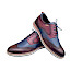 Pikolinos M1T-4191C1 Herren-Schnürschuh in Olmo mit dunkelblauen, bordeauxroten und braunen Lederpartien sowie klassischen Brogue-Verzierungen. Bequemer, leichter Herren-Lederschuh mit herausnehmbarer Einlegesohle und normaler Passform – erhältlich bei Kassedy.de in Oldenburg.