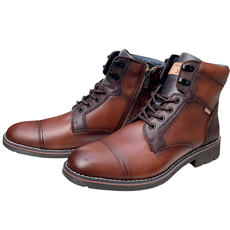 Pikolinos YORK M2M-8156C1 Herren-Boot in Cuero aus echtem Rindsleder mit Schnürung, Reißverschluss, herausnehmbarer Innensohle und Extra Comfort – brauner Pikolinos Herren-Lederboot bei... Pikolinos YORK M2M-8156C1 Herren-Boot in Cuero aus echtem Rindsleder mit Schnürung, Reißverschluss, herausnehmbarer Innensohle und Extra Comfort – brauner Pikolinos Herren-Lederboot bei...