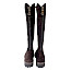 remonte R6581-25 Damen-Hochschaftstiefel in Braun aus echtem Rauleder mit remonteTEX, warmem Veloursfutter, Komfortweite G, flexiblem Vario-Schaft, Reißverschluss und herausnehmbarer Einlegesohle – brauner Winterstiefel bei kassedy.de.