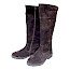 remonte R6581-25 Damen-Hochschaftstiefel in Braun aus echtem Rauleder mit remonteTEX, warmem Veloursfutter, Komfortweite G, flexiblem Vario-Schaft, Reißverschluss und herausnehmbarer Einlegesohle – brauner Winterstiefel bei kassedy.de.