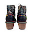 Maciejka 7684-01 Damen-Stiefelette in Navy Multi mit buntem Muster, farbigen Ziernähten, Schnürung, Reißverschluss und 2 cm Sohle. Maciejka 7684-01 Damen-Stiefelette in Navy Multi mit buntem Muster, farbigen Ziernähten, Schnürung, Reißverschluss und 2 cm Sohle.
