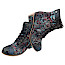 Maciejka 7688-01 Damen-Stiefelette mit bunten floralen Stickereien in Türkis, Rot und Blau, Schnürung, seitlichem Reißverschluss und kleinem Absatz. Maciejka 7688-01 Damen-Stiefelette mit bunten floralen Stickereien in Türkis, Rot und Blau, Schnürung, seitlichem Reißverschluss und kleinem Absatz.