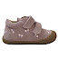 Naturino Cocoon 2020279 01 0M01 Lauflernschuh in Rosé aus weichem Veloursleder mit kleinen Blumenstickereien, zwei Klettverschlüssen und schützender Gummisohle für die ersten Schritte – Kinderschuhe bei kassedy.de.