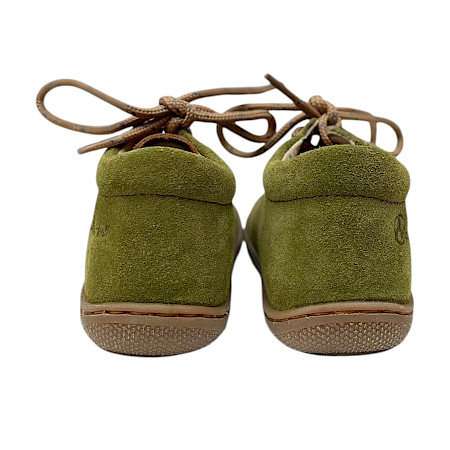 Naturino 2012889 02 3F92 COCOON Lauflernschuh in Woods-Nocciola Grün und Braun aus weichem Veloursleder mit Schnürung, Lederfutter und rutschhemmender Gummisohle. Naturino 2012889 02 3F92 COCOON Lauflernschuh in Woods-Nocciola Grün und Braun aus weichem Veloursleder mit Schnürung, Lederfutter und rutschhemmender Gummisohle.