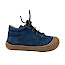 Naturino 2012889 FV 4C33 COCOON Lauflernschuh in Navy-Olive aus weichem Veloursleder mit Lederfutter, Schnürung, herausnehmbarer Einlegesohle und schützender rutschhemmender Gummisohle – erhältlich bei kassedy.de.