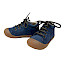 Naturino 2012889 FV 4C33 COCOON Lauflernschuh in Navy-Olive aus weichem Veloursleder mit Lederfutter, Schnürung, herausnehmbarer Einlegesohle und schützender rutschhemmender Gummisohle – erhältlich bei kassedy.de.