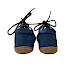 Naturino 2012889 FV 4C33 COCOON Lauflernschuh in Navy-Olive aus weichem Veloursleder mit Lederfutter, Schnürung, herausnehmbarer Einlegesohle und schützender rutschhemmender Gummisohle – erhältlich bei kassedy.de.