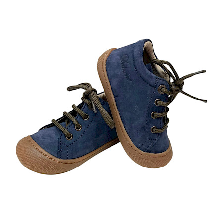 Naturino 2012889 FV 4C33 COCOON Lauflernschuh in Navy-Olive aus weichem Veloursleder mit Lederfutter, Schnürung, herausnehmbarer Einlegesohle und schützender rutschhemmender Gummisohle –... Naturino 2012889 FV 4C33 COCOON Lauflernschuh in Navy-Olive aus weichem Veloursleder mit Lederfutter, Schnürung, herausnehmbarer Einlegesohle und schützender rutschhemmender Gummisohle –...