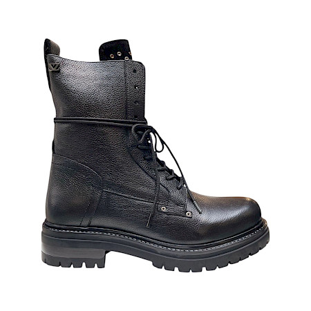Lazamani LA85773 Damen-Boot in Schwarz mit kräftiger Profilsohle, mittlerer Schafthöhe, Schnürung, Innenreißverschluss und kuscheligem Mikrofaserfutter – normal ausfallender schwarzer... Lazamani LA85773 Damen-Boot in Schwarz mit kräftiger Profilsohle, mittlerer Schafthöhe, Schnürung, Innenreißverschluss und kuscheligem Mikrofaserfutter – normal ausfallender schwarzer...