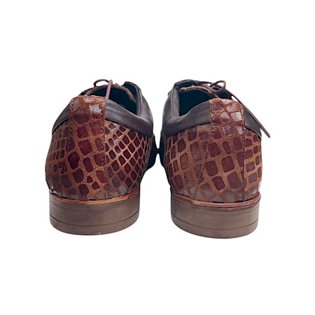Kristofer 1412 Schnürschuh in Braun mit exklusivem Muster – leichter Damen-Lederschuh mit außergewöhnlichem Design, hohem Tragekomfort und hochwertiger Verarbeitung | Jetzt bei kassedy.de... Kristofer 1412 Schnürschuh in Braun mit exklusivem Muster – leichter Damen-Lederschuh mit außergewöhnlichem Design, hohem Tragekomfort und hochwertiger Verarbeitung | Jetzt bei kassedy.de...