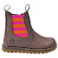 Lotta & Emil Chelsea Boot aus Ölleder mit Lederfutter, herausnehmbarer Innensohle und elastischem Einsatz in Pink und Orange. Lotta & Emil Chelsea Boot aus Ölleder mit Lederfutter, herausnehmbarer Innensohle und elastischem Einsatz in Pink und Orange.