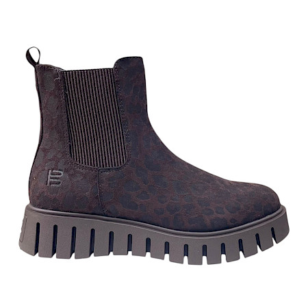 TT.BAGATT AO1 Damen-Chelsea-Boot in Animal Print/Dark Brown aus hochwertigem Lederimitat mit elastischen Seiteneinsätzen, Zuglasche und ultraleichter profilierter Chunky-Sohle – dunkelbrauner... TT.BAGATT AO1 Damen-Chelsea-Boot in Animal Print/Dark Brown aus hochwertigem Lederimitat mit elastischen Seiteneinsätzen, Zuglasche und ultraleichter profilierter Chunky-Sohle – dunkelbrauner...