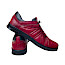 Kristofer 1414G Herren-Schnürschuh in Rot aus Leder mit schwarzen Details, elastischem Gummizugeinsatz und praktischem Slipper-Einstieg – bequemer Lederschuh mit normaler Passform bei kassedy.de.