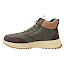 HEYDUDE Flint Boot Classic in Dark Olive/Multi, leichter Herren-Boot in Olivgrün und Braun mit elastischer Schnürung, herausnehmbarer Einlegesohle und leichter Laufsohle – erhältlich bei kassedy.de und in Oldenburg.