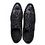 Kristofer 1412 Herren-Schnürschuh in Bordo und Schwarz mit glänzendem Kroko- und Reptilmuster, schwarzen Kontrastdetails und eleganter Silhouette – außergewöhnlicher Herrenschuh bei kassedy.de.