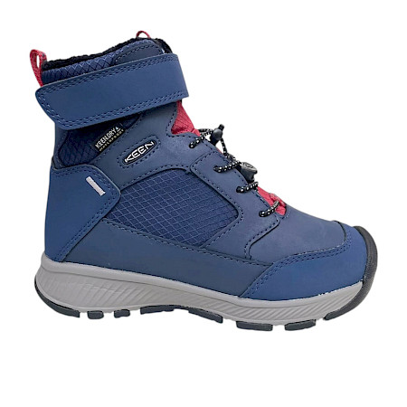 KEEN Skua Winter WP Kinder-Winterboot in Naval Academy/Garnet in Dunkelblau mit roten Akzenten, KEEN.DRY-Membran, KEEN.WARM-Isolierung, Klettverschluss und Schnellschnürung – wasserdichter warmer... KEEN Skua Winter WP Kinder-Winterboot in Naval Academy/Garnet in Dunkelblau mit roten Akzenten, KEEN.DRY-Membran, KEEN.WARM-Isolierung, Klettverschluss und Schnellschnürung – wasserdichter warmer...